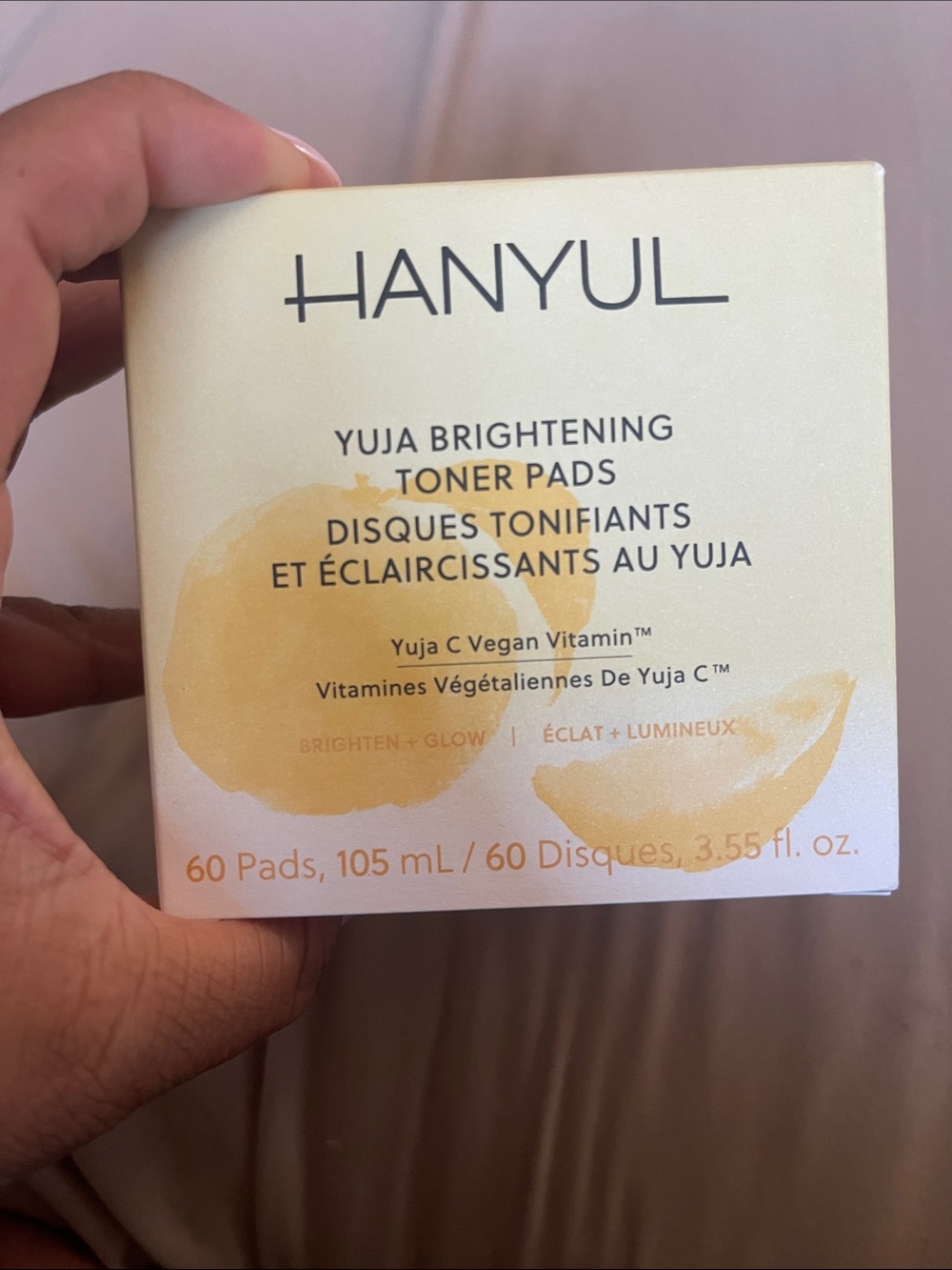 Yuja Brightening Toner Pads - Yellow